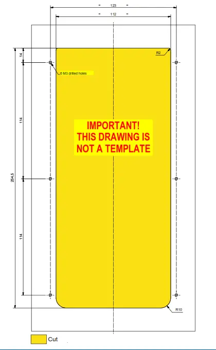CASTEL XE VIDEO 1B Audio Video Full IP SIP Entry Station- microphonsf