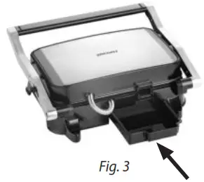 concept GE2010 2 In 1 Electrical Contact Panini Grill - fig3
