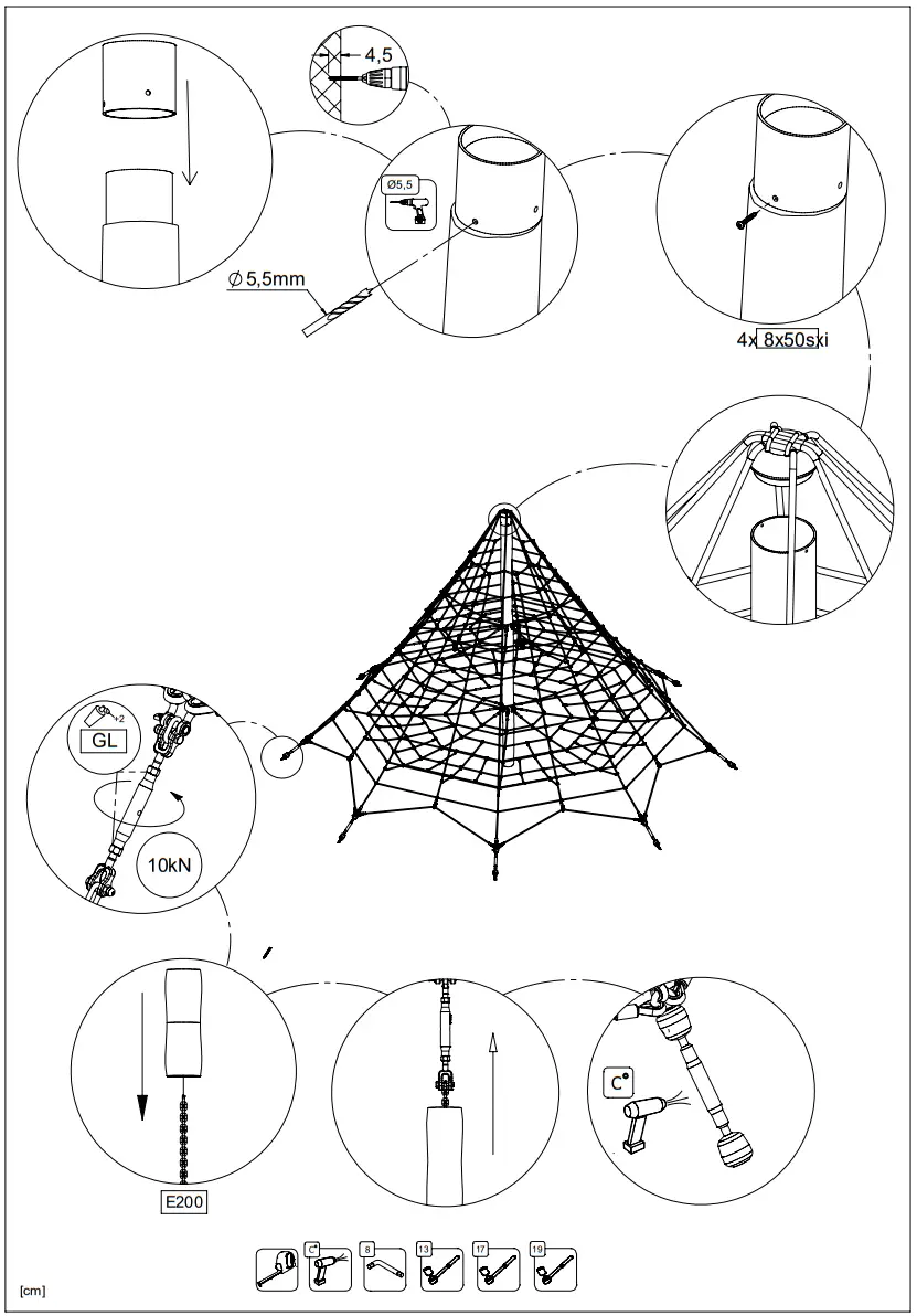 vinci play RB1383 ROBINIA Climbing Pyramid - fig 10