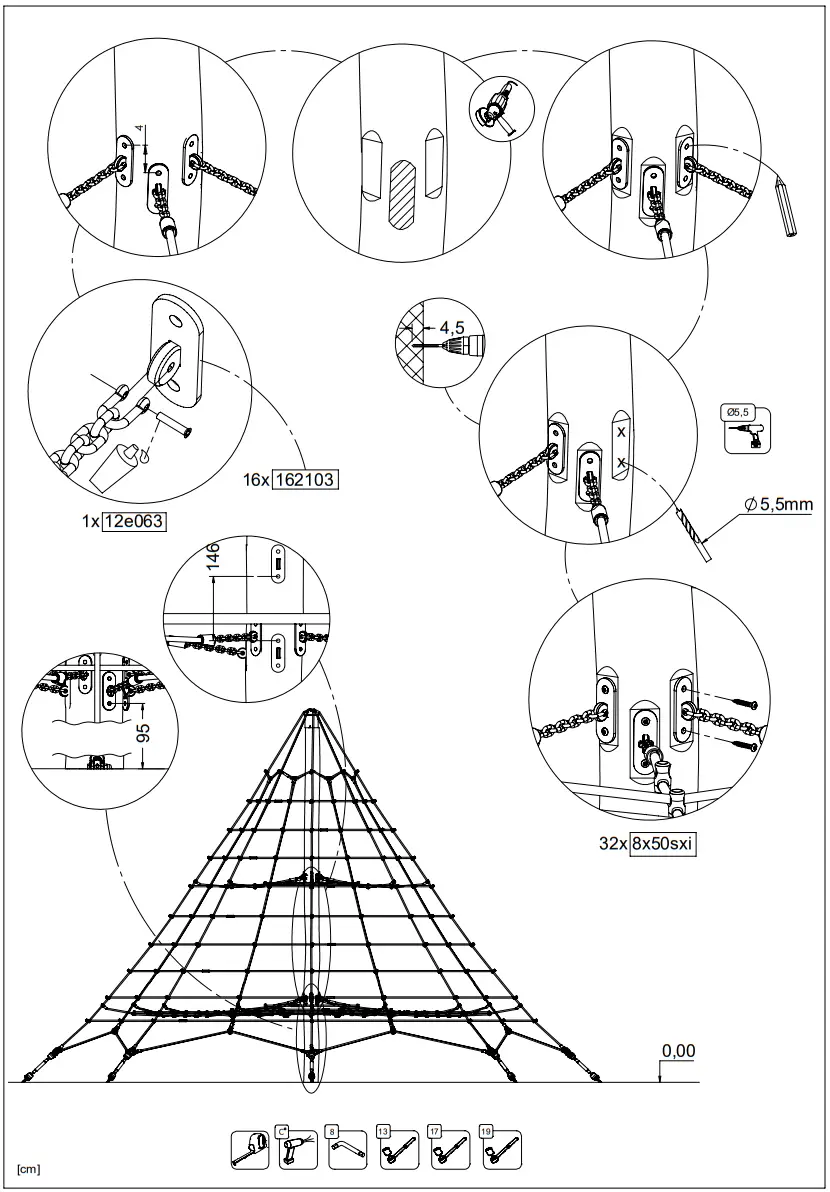 vinci play RB1383 ROBINIA Climbing Pyramid - fig 11