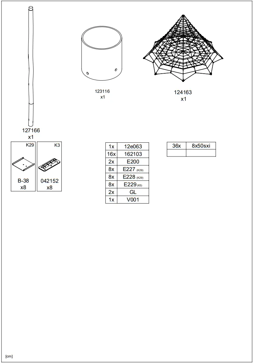 vinci play RB1383 ROBINIA Climbing Pyramid - fig 5