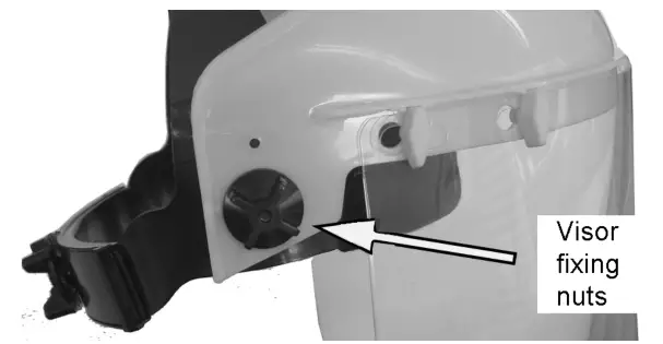 Clarke 8133811 SV1B Safety Visor - Fig