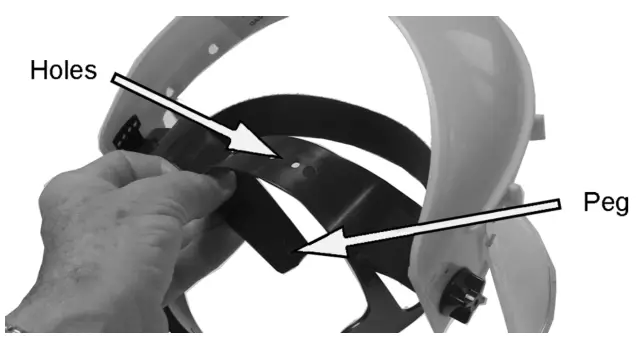 Clarke 8133811 SV1B Safety Visor - Fig3