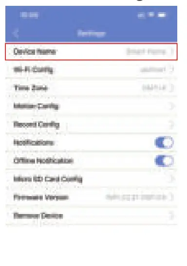 Camera Normal Status