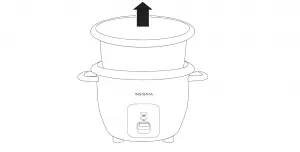 Insignia 2.6Qt Rice Cooker NS-RC14WH7 User Manual
