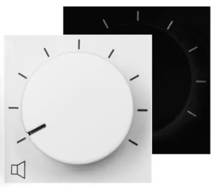 AUDAC VC3036 100V Volume Controller 36W 45 x 45 mm