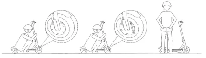 GYROOR HR9 Foldable Electric Scooter - Fig 20