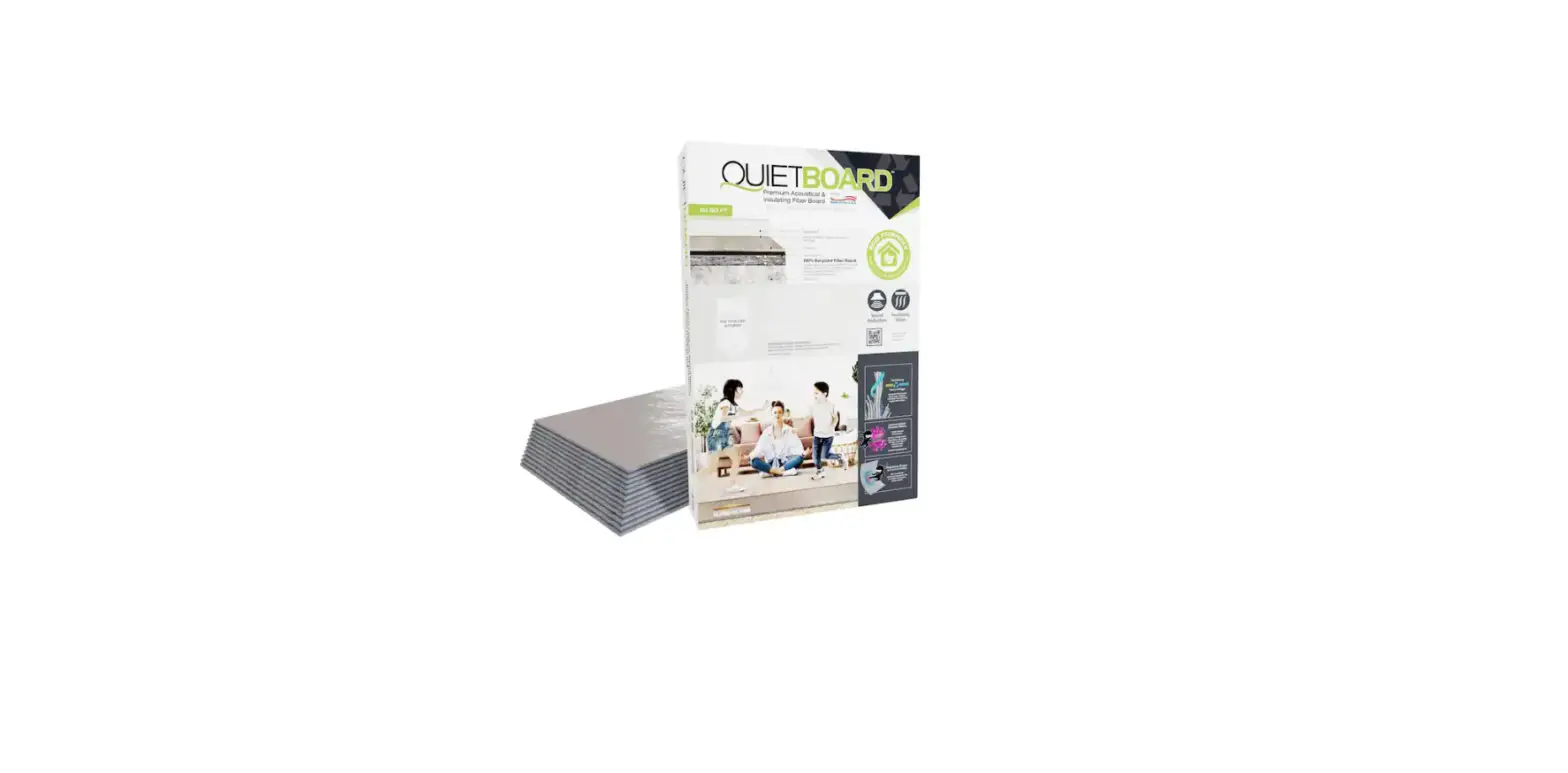 Quietboard Premium Acoustical And Insulating Fiber Board Instruction Manual