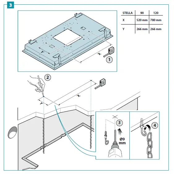 falmec-Ceiling-hood-STELLA-WHITE-120-cm-07