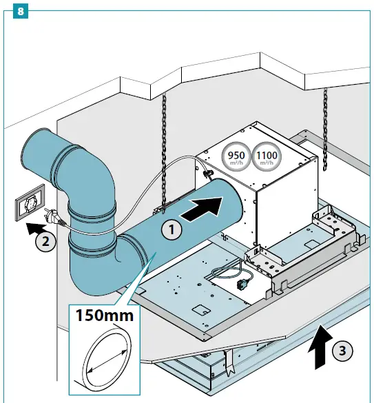 falmec-Ceiling-hood-STELLA-WHITE-120-cm-14