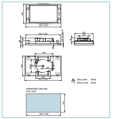 falmec-Ceiling-hood-STELLA-WHITE-120-cm-4