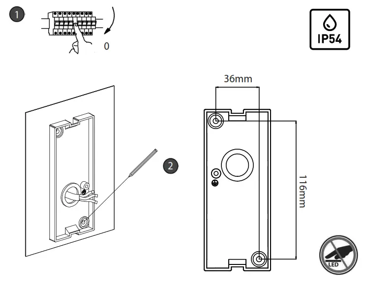 Paul Neuhaus 9772 LED Wall Light - 1