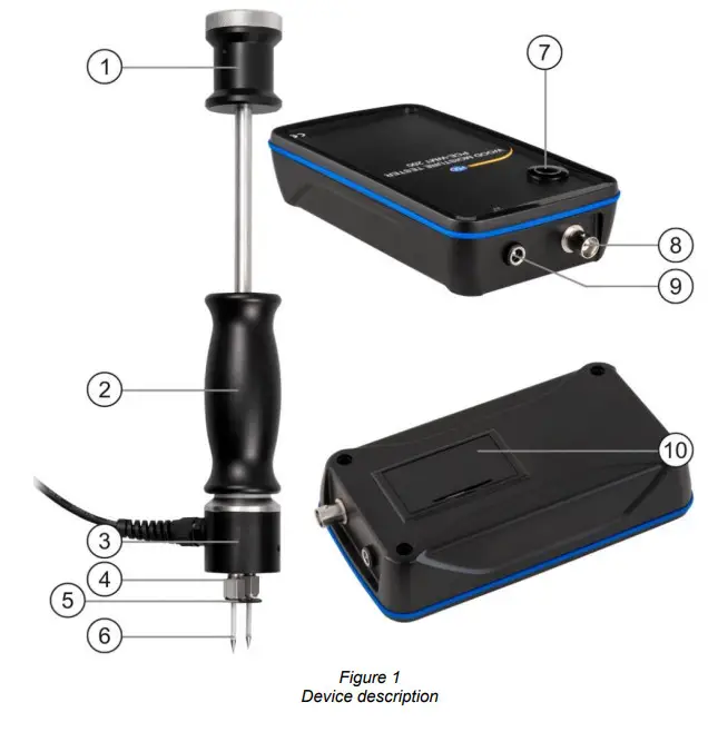 PCE Instruments PCE-WMT 200 Wood Moisture - Fig