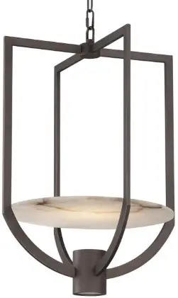 MAXIM LIGHTING 18205WADBZ Quarry 2-Light LED Pendant