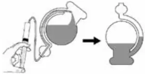 Galileo Thermometer & Barometer 00795 - Storm Glass Barometer Setup 4