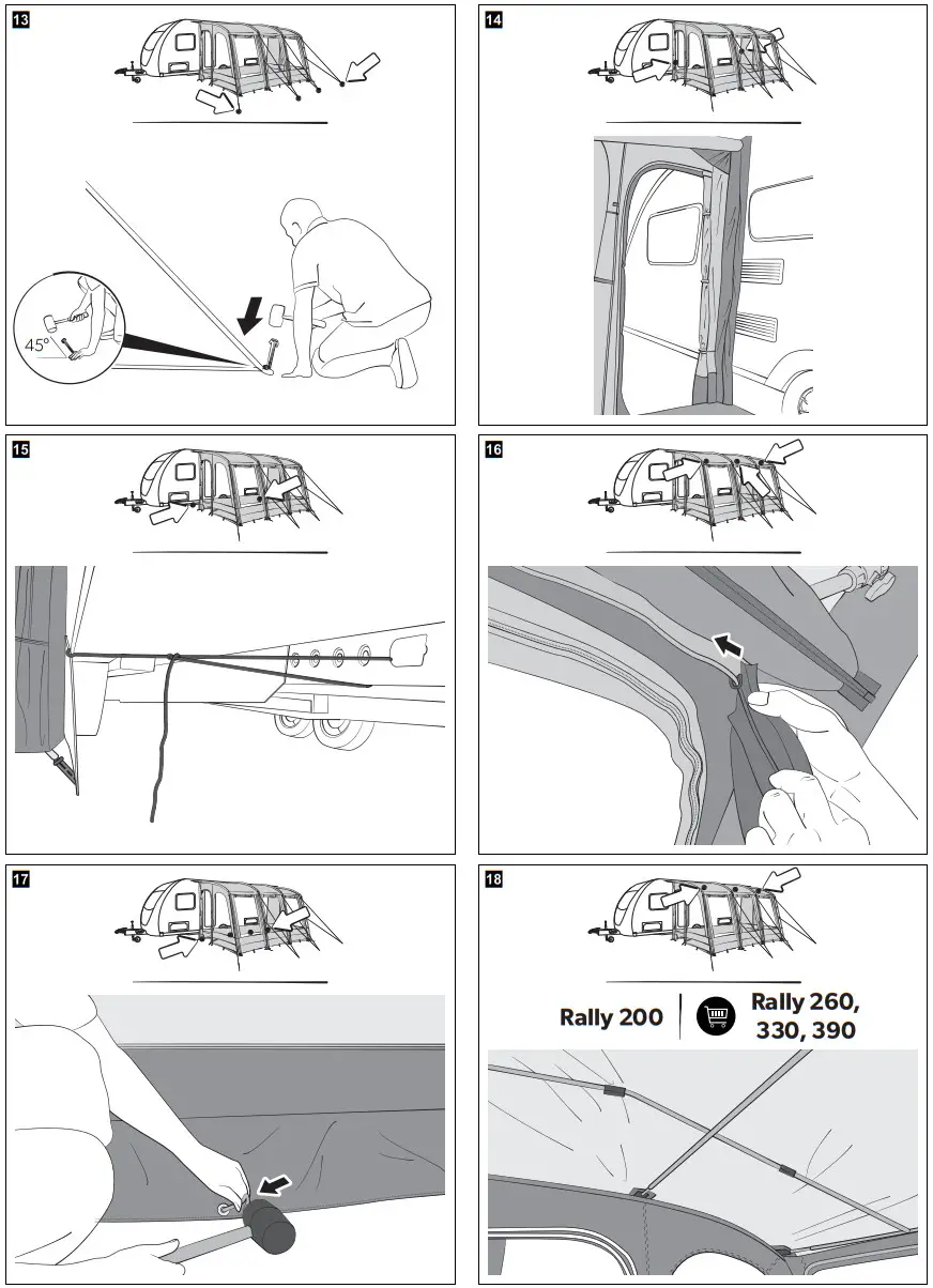 DOMETIC Rally 200 Awning Tent - Figure 3