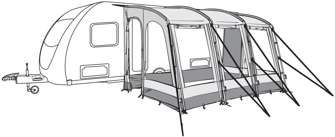 DOMETIC Rally 200 Awning Tent