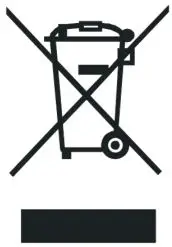 Hisense LFC050N6AWE Chest Freezer User Manual - Disposal icon