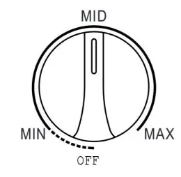 Hisense LFC050N6AWE Chest Freezer User Manual - Temperature adjustment