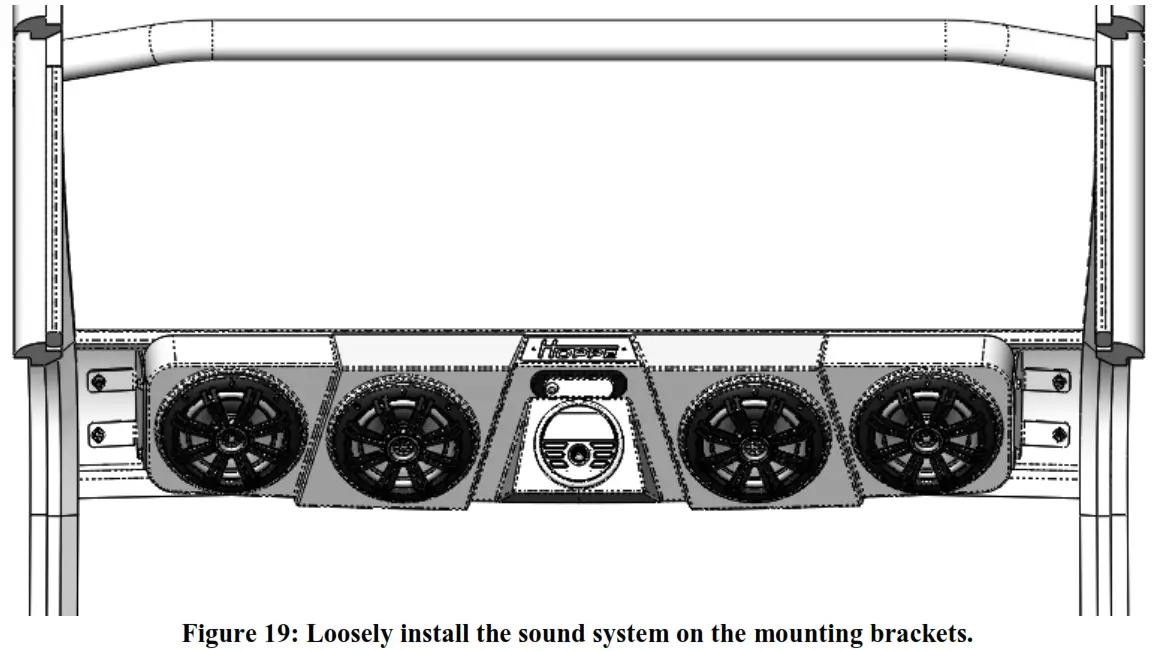HOPPE Off Road Sound System - Figure 19