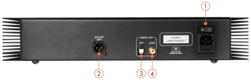 ATOLL ELECTRONIQUE DR400SE CD Player - CONNECTINGS