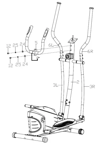 SUNNY-SF-E320033-Performance-Interactive-Series-Elliptical-FIG-11