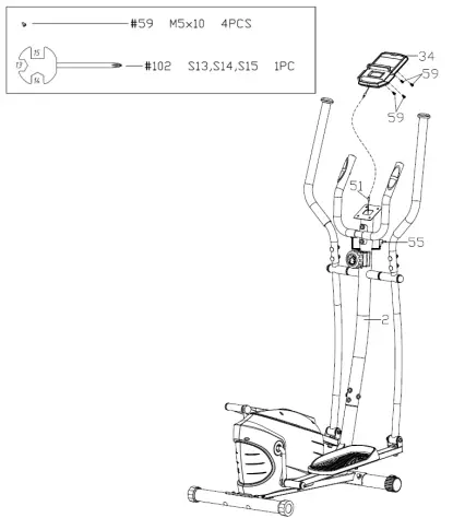 SUNNY-SF-E320033-Performance-Interactive-Series-Elliptical-FIG-12