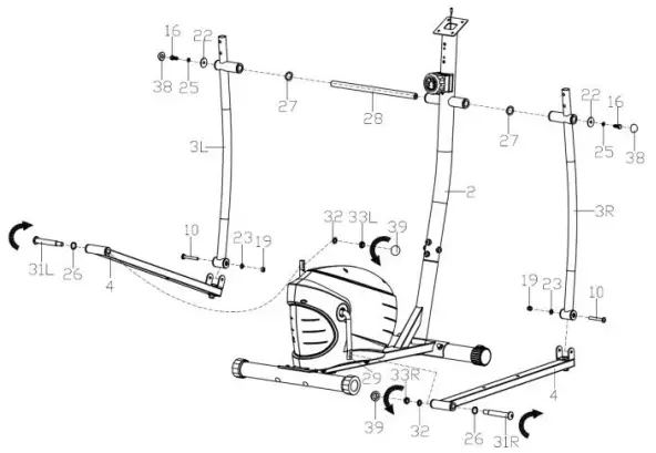 SUNNY-SF-E320033-Performance-Interactive-Series-Elliptical-FIG-7