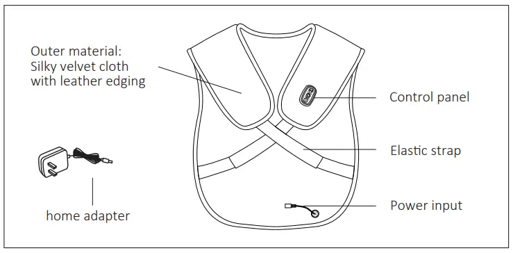 COMFIER-CF-6008-Heating-Wrap-with-Massage-fig-1