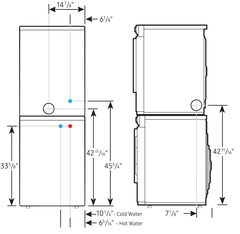 SAMSUNG DVE53BB8900 Bespoke Ultra Capacity Electric Dryer - fig 5