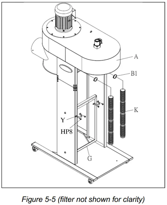 POWERMATIC PM2200 Mobile Cyclone Dust Collector - fig 4