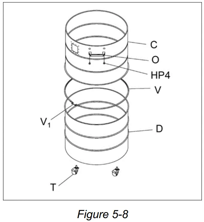 POWERMATIC PM2200 Mobile Cyclone Dust Collector - fig 7