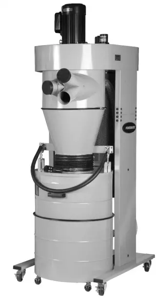 POWERMATIC PM2200 Mobile Cyclone Dust Collector - Featured Image