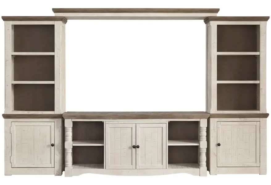 ASHLEY W814-35 Havalance Entertainment Wall Unit-FIG1
