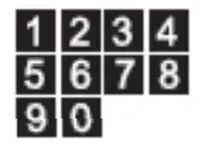 BERGSTROM G724 Portable DVD Player -key