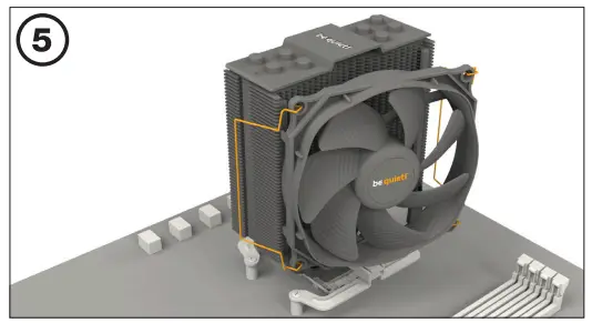 be quiet BK024 Dark Rock Slim CPU Cooler - fig 14