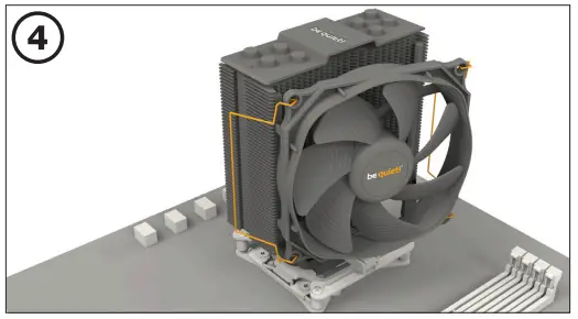 be quiet BK024 Dark Rock Slim CPU Cooler - fig 4