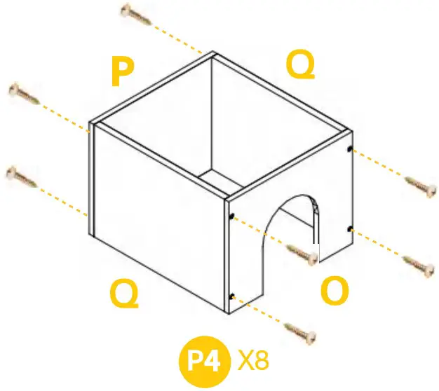 aivituvin SKY2609 Wooden Cedar Sand Box w Seat - Figure 1