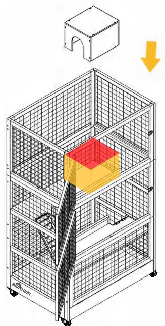 aivituvin SKY2609 Wooden Cedar Sand Box w Seat - Figure 13