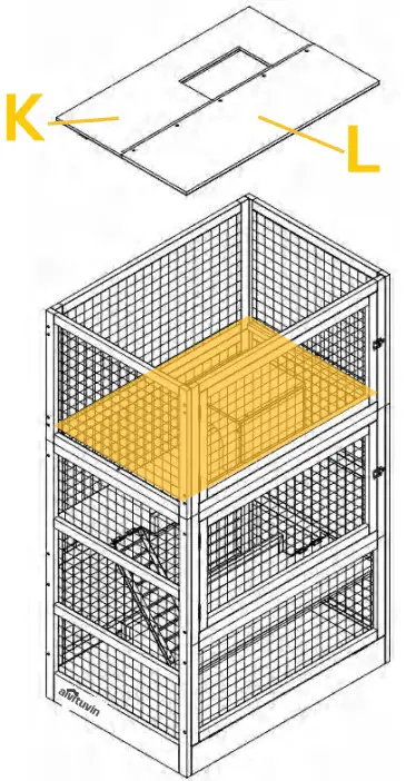 aivituvin SKY2609 Wooden Cedar Sand Box w Seat - Figure 14