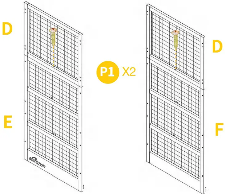 aivituvin SKY2609 Wooden Cedar Sand Box w Seat - Figure 3