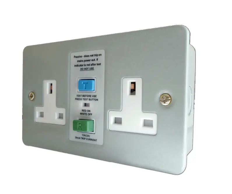 Eterna Twsrcdmc 13a 2 Gang Rcd Unswitched Socket Metal Clad User Guide Eterna Twsrcdmc 13a 2 Gang Rcd Unswitched Socket Metal Clad User Guide