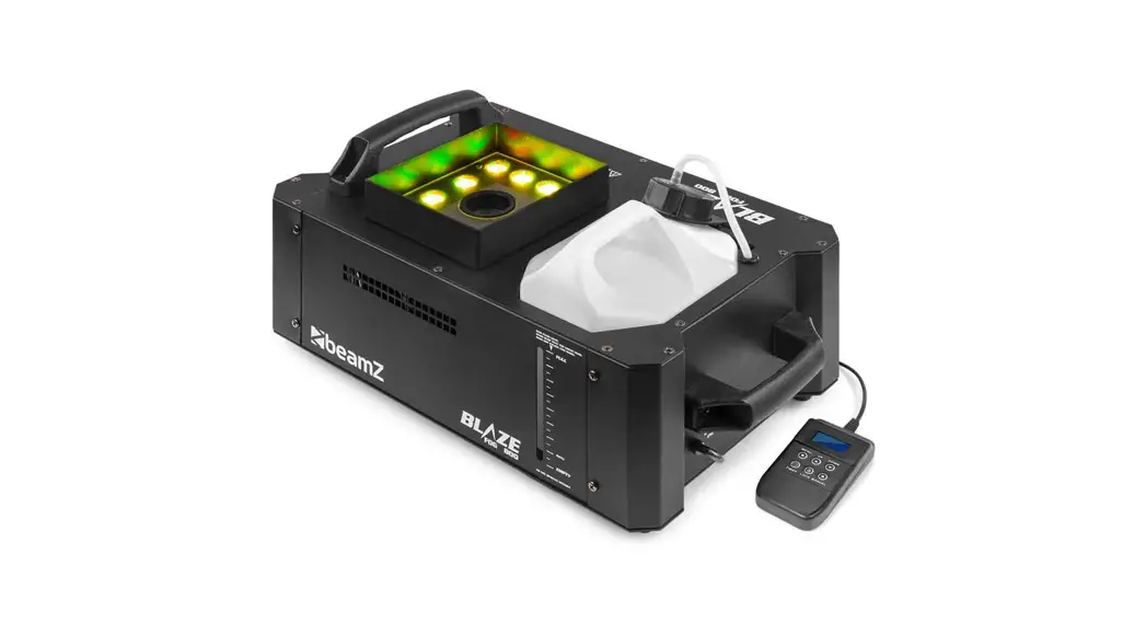 Beamz Blaze800 Vertical Fogger 12x4w 4in1 Led User Manual