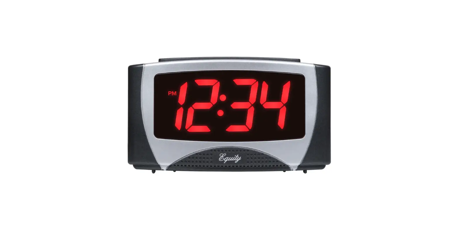 Equity 30029-usb 1.2 Inch Led Alarm Clock User Manual