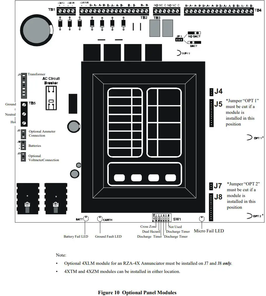 SYSTEM SENSOR PDRP-1001 Deluge Preaction Control Panel User Guide - Figure 10