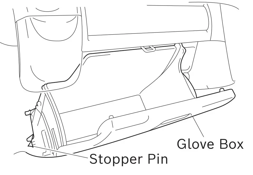 Stopper pin type vehicles