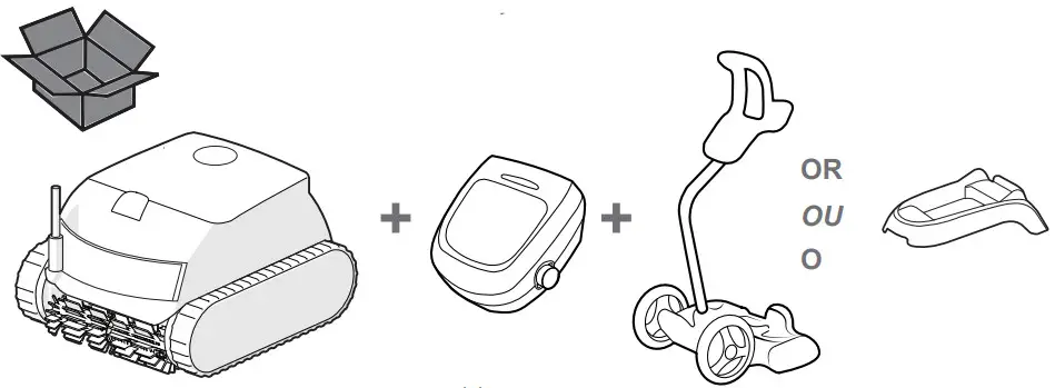 Zodiac Robotic Pool Cleaner - Contents