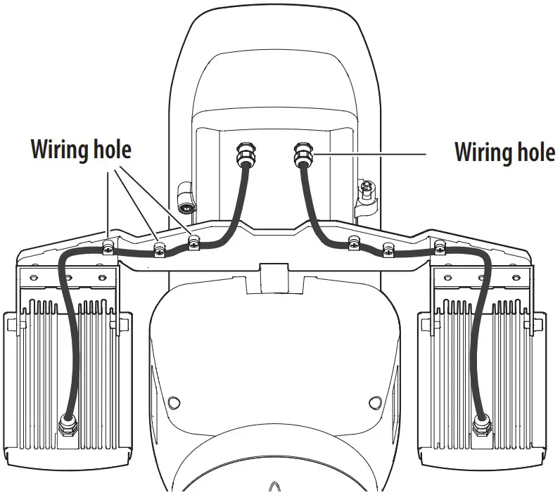 WISeNeT TNU 6321 Network Camera - IR illuminator 2