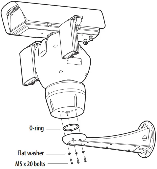 WISeNeT TNU 6321 Network Camera - main body