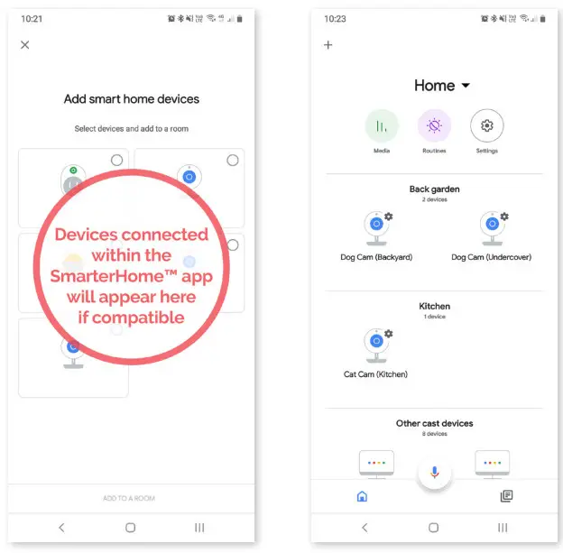 Kogan SmarterHome™ 1.7L Smart Glass Kettle- devices to view